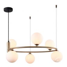 Amily lampa wisząca brąz 6x25W G9